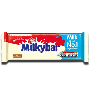 Milkybar White Chocolate Sharing Bar 90g Milkybar White Chocolate Sharing Bar 90g