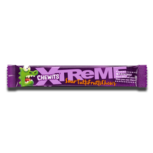 Chewits Xtreme Sour Tutti Frutti Chews 34g Chewits Xtreme Sour Tutti Frutti Chews 34g