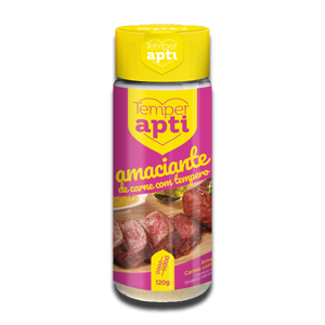 Apti Amaciante de Carne com Tempero 120g Apti Amaciante de Carne com Tempero 120g