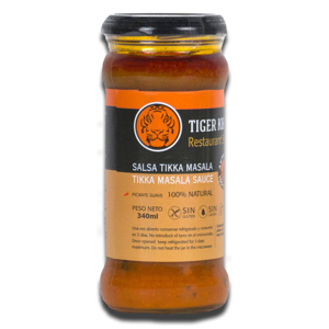 Tiger Khan Tikka Masala Sauce 340ml Tiger Khan Tikka Masala Sauce 340ml