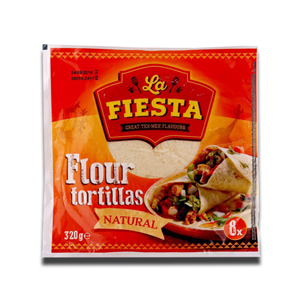 La Fiesta Flour Tortillas Natural 320g 
