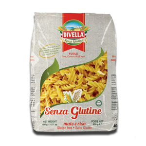 Divella Fusilli sem Glúten 400g