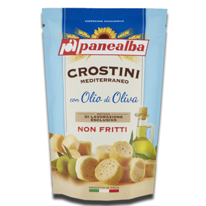 Panealba Crostini Mediterraneo 100g Panealba Crostini Mediterraneo 100g