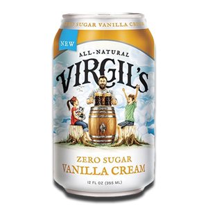 Virgil's Vanilla Cream Soda Zero Sugar 355ml