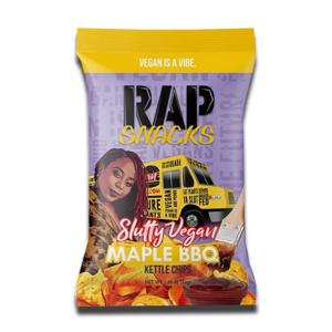 Rap Snacks Slutty Vegan Mapple BBQ Chips 53g Rap Snacks Slutty Vegan Mapple BBQ Chips 53g