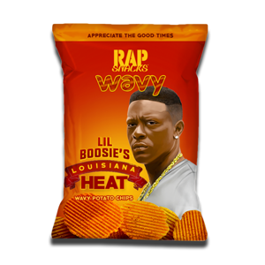 Rap Snacks Lil Boosie's Lousian Heat Chips 78g Rap Snacks Lil Boosie's Lousian Heat Chips 78g
