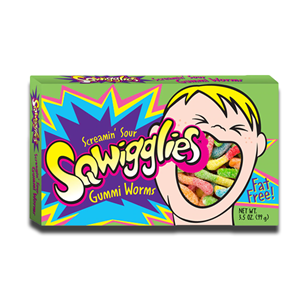 Sqwigglies Gummi Worms 99g