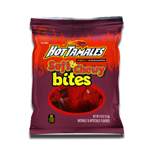 Hot Tamales Soft & Chewy Bites 113g