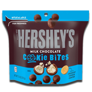 Hershey's Milk Chocolate Cookie Bites 212g Hershey's Milk Chocolate Cookie Bites 212g