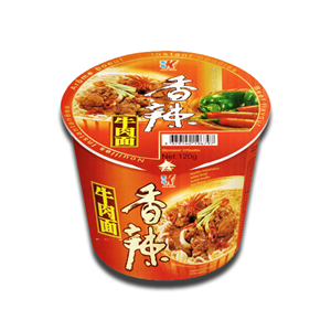 Kailo Brand Bowl Spicy Beef Flavour Noodles 120g