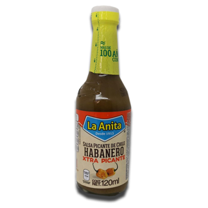 La Anita Habanero Extra Hot Sauce 120ml La Anita Habanero Extra Hot Sauce 120ml
