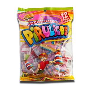 Dulce Mara Pirulicos 12 Lollipops 168g Dulce Mara Pirulicos 12 Lollipops 168g