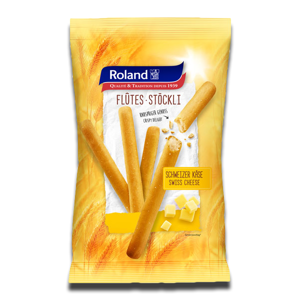 Roland Breadsticks Swiss Cheese 125g Roland Breadsticks Swiss Cheese 125g