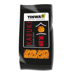 Yinwa Asian Kabuki Rice Snack Spicy 75g Yinwa Asian Kabuki Rice Snack Spicy 75g