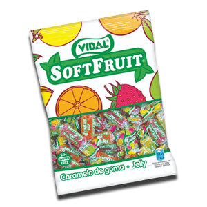 Vidal Gomas Soft Fruit 100g