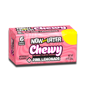 Now and Later Pink Lemonade 26g Now and Later Pink Lemonade 26g
