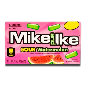 Mike and Ike Sour Watermelon 22g Mike and Ike Sour Watermelon 22g