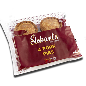 Stobart's Pork Pie Large 4 Pack 300g