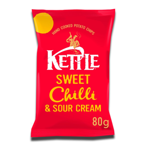 Kettle Sweet Chilli & Sour Cream Chips 80g Kettle Sweet Chilli & Sour Cream Chips 80g
