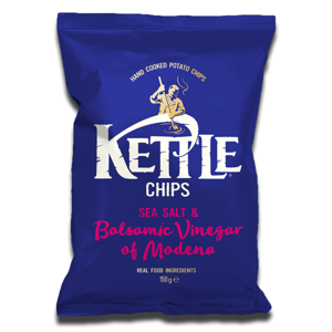Kettle Sea Salt Balsamic Vinegar of Moderna Chips 80g Kettle Sea Salt Balsamic Vinegar of Moderna Chips 80g