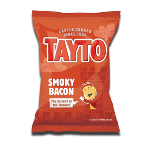 Tayto Smoky Bacon Potato Crisps 37.5g Tayto Smoky Bacon Potato Crisps 37.5g