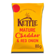 Kettle Mature Cheddar & Red Onion 80g