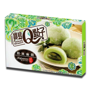 Taiwan Dessert Mochi Green Tea 210g Taiwan Dessert Mochi Green Tea 210g
