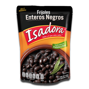 Isadora Frijoles Enteros Negros 454g