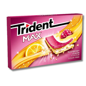 Trident Max 12's Raspberry Lemon 23g Trident Max 12's Raspberry Lemon 23g