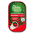 John West Mackerel Fillets in Tomato Sauce 125g