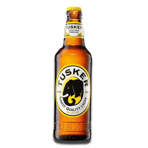 Tusker Beer Lager 4.2% 500ml