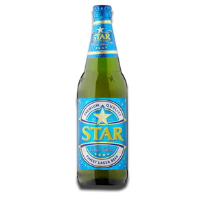 Star Beer Lager Beer 5.1% 600ml