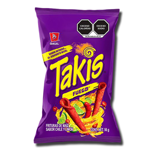 Takis fuego - barcel - 68 g