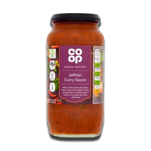 Coop Jalfrezi Curry Sauce 500g