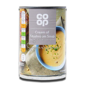 Coop Cream of Mushroom Soup 400g Coop Cream of Mushroom Soup 400g