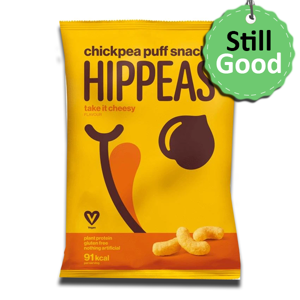 Hippeas Chikpea Puff Snacks Cheesy 91Kcal 78g Hippeas Chikpea Puff Snacks Cheesy 91Kcal 78g