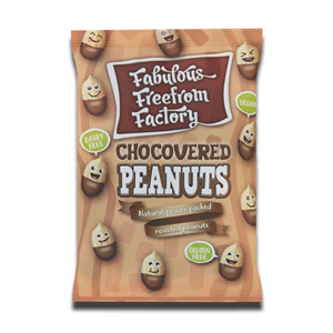 Fabulous Free From Factory Peanuts Chocovered 65g