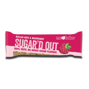 Mabaker Flapjack Raspberry No Added Sugar 50g Mabaker Flapjack Raspberry No Added Sugar 50g