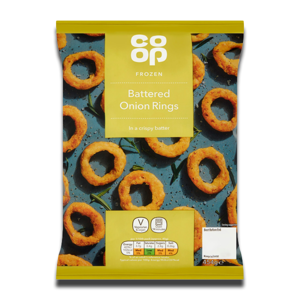 Coop Beeer Battered Onion Rings 350g