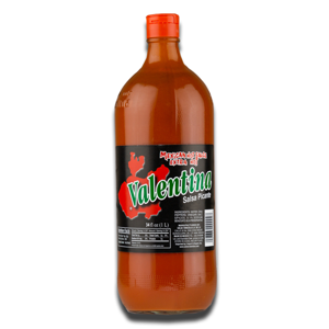 Valentina Salsa Negra Muy Picante 1L Valentina Salsa Negra Muy Picante 1L