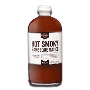 Lillie's Q Hot Smoky BBQ Sauce 595g Lillie's Q Hot Smoky BBQ Sauce 595g