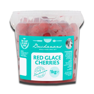 Buchanans Red Glace Cherries 100g