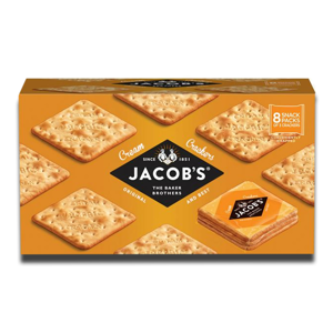 Jacob's Cream Cracker Snackpack 8' 185g