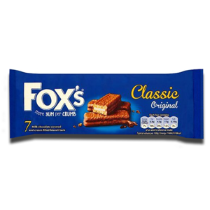 Fox's Classic Biscuit Bars 7Pack 179g Fox's Classic Biscuit Bars 7Pack 179g