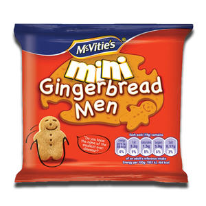 McVitie’s Gingerbread Men Minis 114g McVitie’s Gingerbread Men Minis 114g