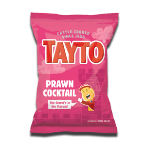 Tayto Prawn Cocktail Potato Crisps 65g Tayto Prawn Cocktail Potato Crisps 65g