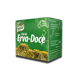 Barão Chá de Erva-Doce 10x13g Barão Chá de Erva-Doce 10x13g