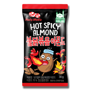 Nuts Holic Almond Hot Spicy Snack 30g Nuts Holic Almond Hot Spicy Snack 30g