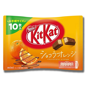 Nestlé KitKat Chocolate Orange Mini 10 99g