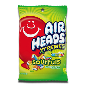 AirHeads Xtremes Candy SourFuls Rainbow Berry 170g AirHeads Xtremes Candy SourFuls Rainbow Berry 170g